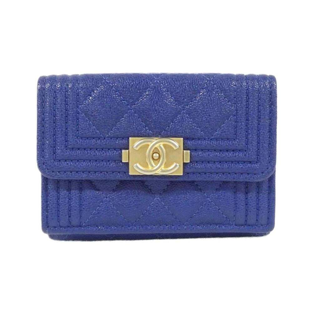 CHANEL Blue Wallet - Picture 1 of 10